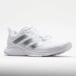 Adidas Court Team Bounce 2.0 Women's White/Silver Metallic/Grey -Hoka Sports Gear Shop 210818 5