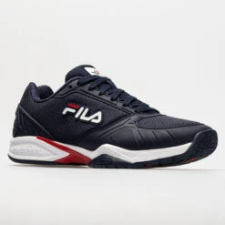 Fila Volley Zone Men's Navy/Red/White -Hoka Sports Gear Shop 360235 5