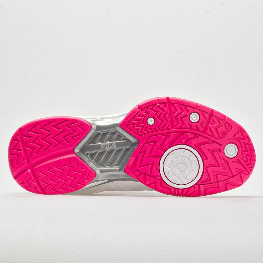 Fila Volley Zone Women's White/Pink/White 6 Fila Volley Zone Women's White/Pink/White - Image 4