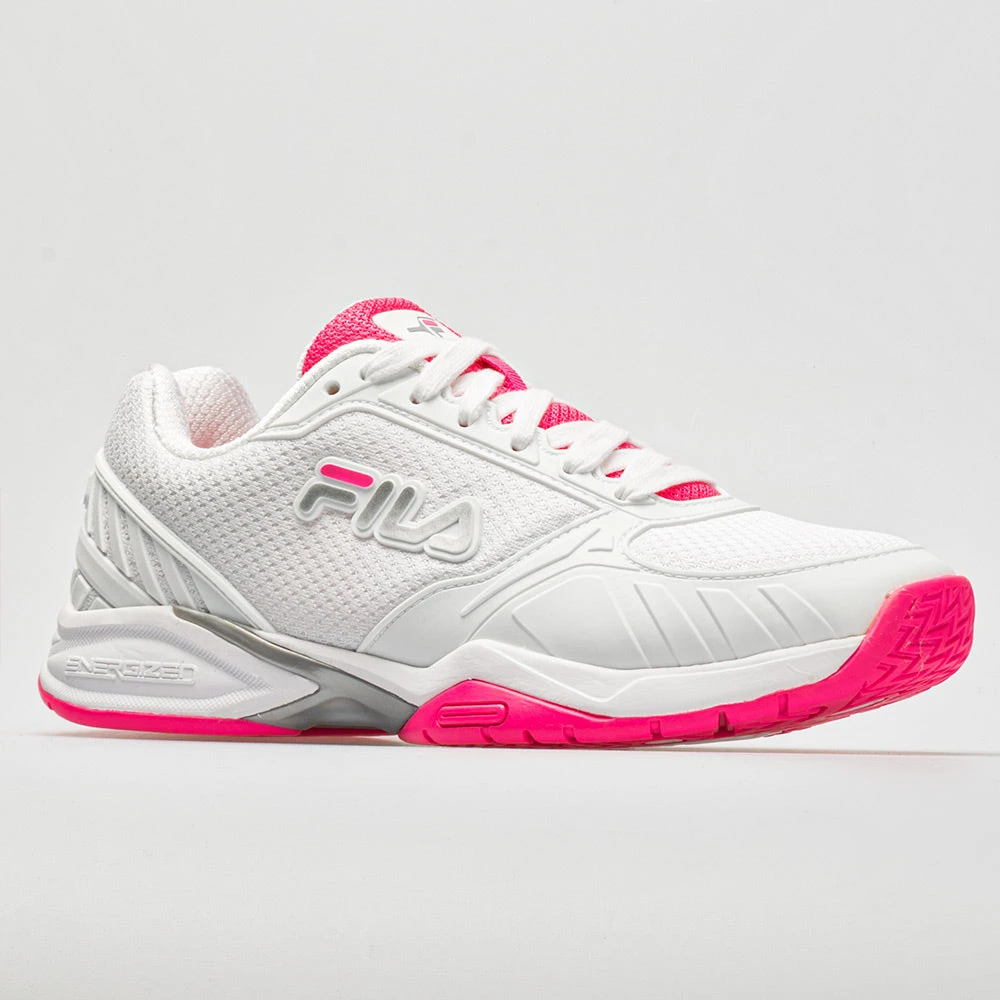 Fila Volley Zone Women's White/Pink/White 7 Fila Volley Zone Women's White/Pink/White - Image 5