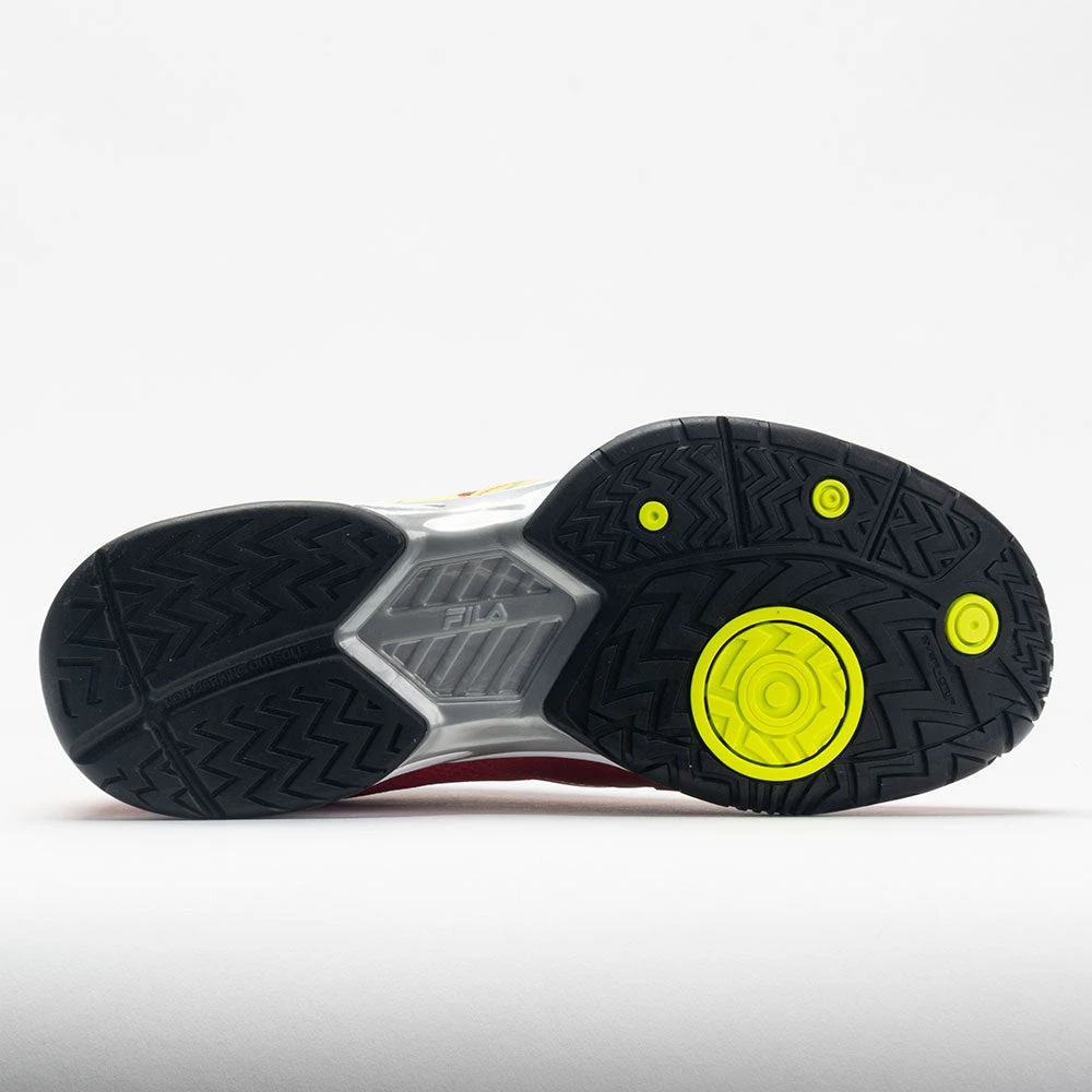 Fila Volley Zone Men's Fila Red/Black/Safety Yellow 6 Fila Volley Zone Men's Fila Red/Black/Safety Yellow - Image 4