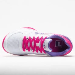 Fila Volley Zone Women's White/Pink Glo/Purple -Hoka Sports Gear Shop 370037 2