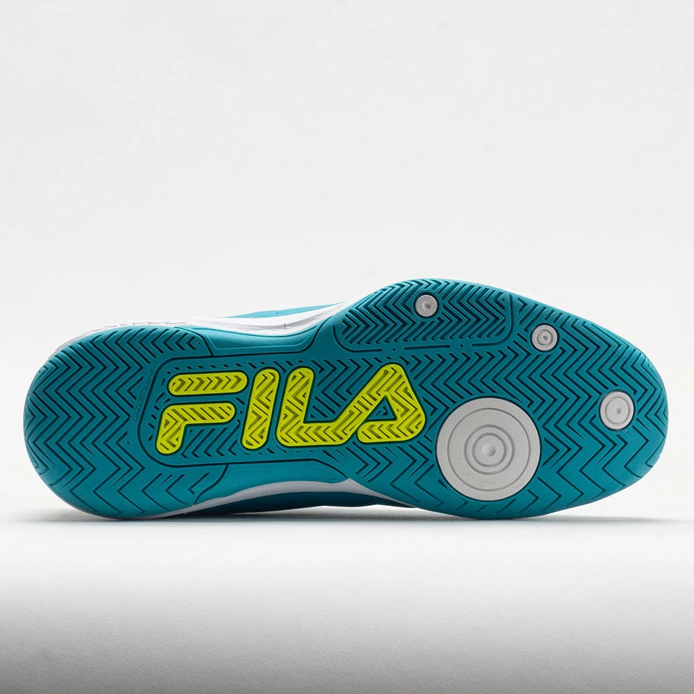 Fila Double Bounce 3 Women's Scuba Blue/White/Safety Yellow 6 Fila Double Bounce 3 Women's Scuba Blue/White/Safety Yellow - Image 4