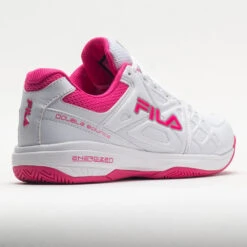 Fila Double Bounce 3 Women's White/White/Pink Glo 13 Fila Double Bounce 3 Women's White/White/Pink Glo -Hoka Sports Gear Shop 370042 6