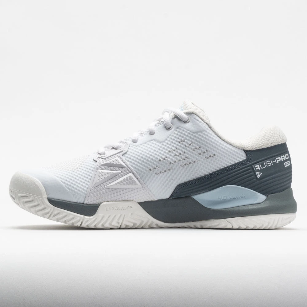 Wilson Rush Pro Ace Pickler Women's White/Stormy Weather/Baby Blue 4 Wilson Rush Pro Ace Pickler Women's White/Stormy Weather/Baby Blue - Image 2