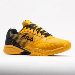 Fila Volley Zone Men's Citrus/Black/Citrus -Hoka Sports Gear Shop 370057 5