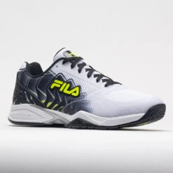 Fila Volley Zone PBF Men's White/Black/Safety Yellow -Hoka Sports Gear Shop 370106 5