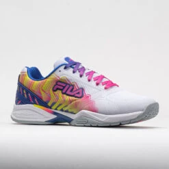 Fila Volley Zone PBF Women's White/Knockout Pink/Mazarine Blue -Hoka Sports Gear Shop 370107 5
