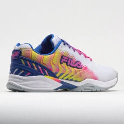 Fila Volley Zone PBF Women's White/Knockout Pink/Mazarine Blue -Hoka Sports Gear Shop 370107 6