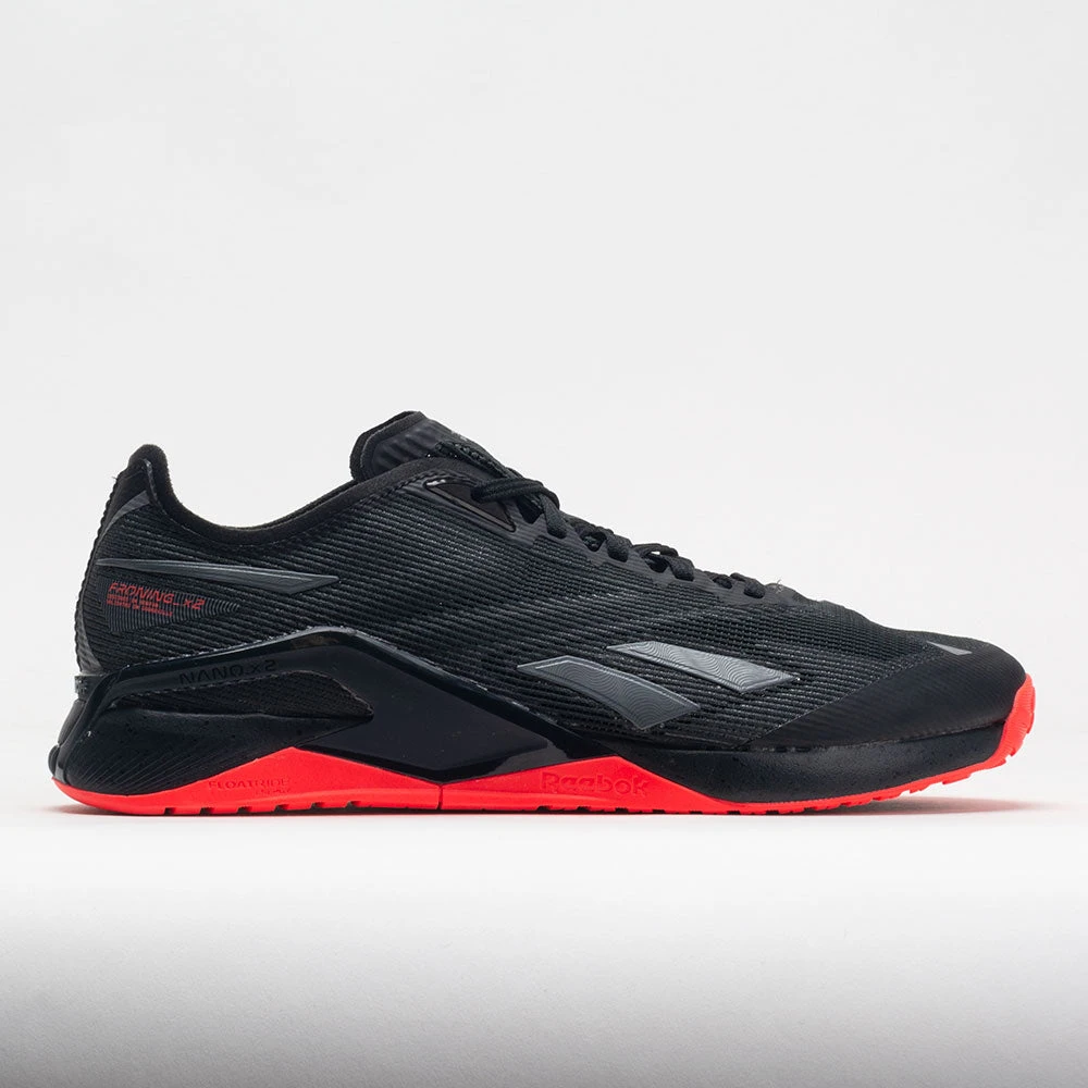Reebok Nano X2 Froning Men's Core Black/Pure Grey/Neon Cherry 3 Reebok Nano X2 Froning Men's Core Black/Pure Grey/Neon Cherry