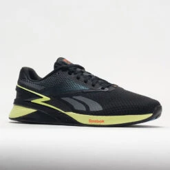Reebok Nano X3 Men's Core Black/Energy Glow/Smash Orange -Hoka Sports Gear Shop 561898 5