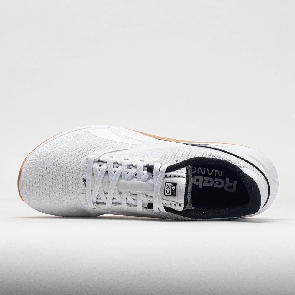 Reebok Nano X3 Men's White/Black/Gum 5 Reebok Nano X3 Men's White/Black/Gum - Image 3