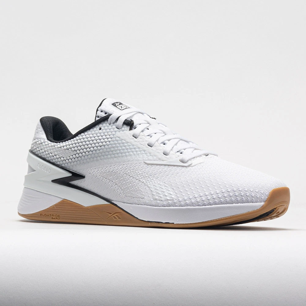 Reebok Nano X3 Men's White/Black/Gum 7 Reebok Nano X3 Men's White/Black/Gum - Image 5