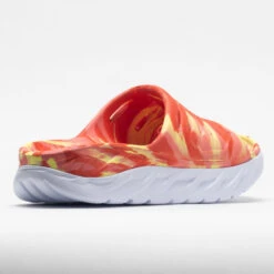 HOKA Ora Recovery Slide Swirl Unisex Yellow Pear/Fiesta -Hoka Sports Gear Shop 570558 6