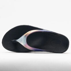 OOFOS OOlala Luxe Women's Black/Calypso -Hoka Sports Gear Shop 570568 2