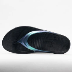 OOFOS OOlala Luxe Women's Black/Atlantis -Hoka Sports Gear Shop 570569 2