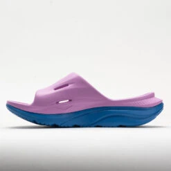 HOKA Ora Recovery Slide 3 Unisex Cyclamen/Coastal Sky 10 HOKA Ora Recovery Slide 3 Unisex Cyclamen/Coastal Sky -Hoka Sports Gear Shop 570612 1
