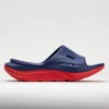 HOKA Ora Slide 3 Unisex Bellwether Blue/Red Alert -Hoka Sports Gear Shop 570614 3