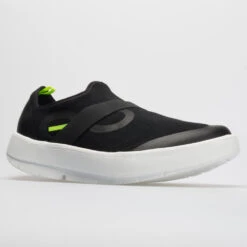 OOFOS OOmg Low Men's Black/White -Hoka Sports Gear Shop 630897 5
