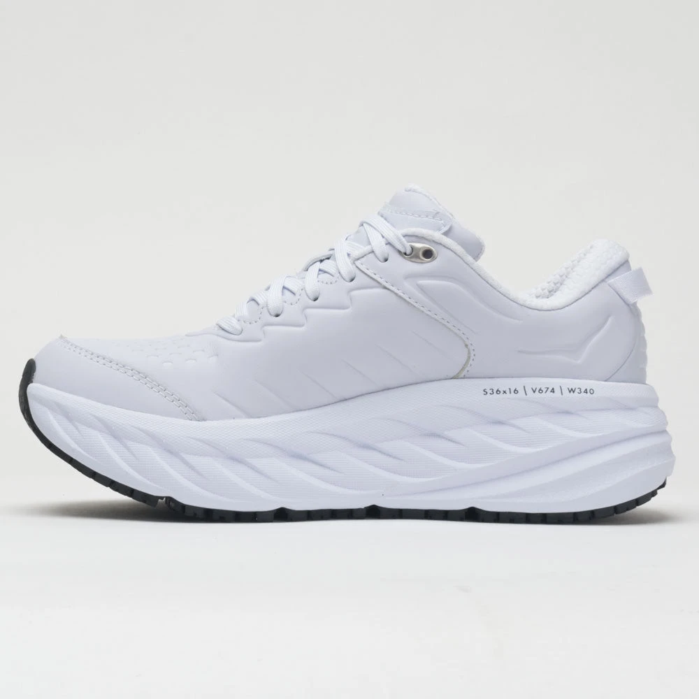 Hoka One One Bondi SR Men's White 4 Hoka One One Bondi SR Men's White - Image 2