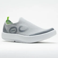 OOFOS OOmg EeZee Men's White/Gray -Hoka Sports Gear Shop 631176 5