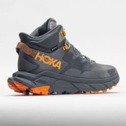 HOKA Trail Code GTX Men's Castlerock/Persimmon Orange -Hoka Sports Gear Shop 631237 6