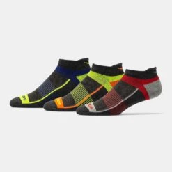 Saucony Inferno No Show Tab Socks 3 Pack 31 Saucony Inferno No Show Tab Socks 3 Pack -Hoka Sports Gear Shop 650965 076 1