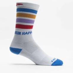 Brooks Tempo Knit In Crew Socks -Hoka Sports Gear Shop 651266 187 2