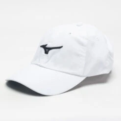 Mizuno Tour Adjustable Lightweight Hat -Hoka Sports Gear Shop 670512 wht 1