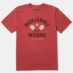 Life Is Good Pickleball Wizard Tee Men's -Hoka Sports Gear Shop 700628 660 1