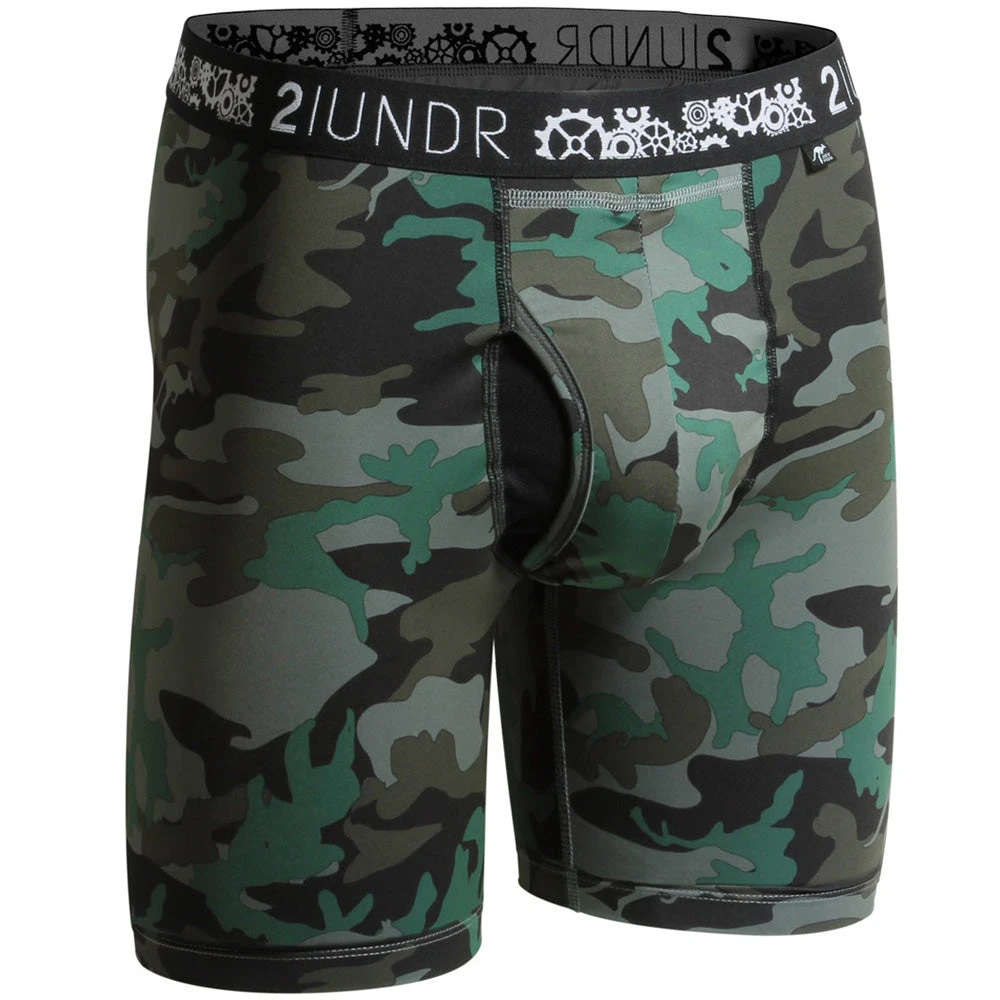 2UNDR Gear Shift 9" Boxer Briefs Prints 4 2UNDR Gear Shift 9" Boxer Briefs Prints - Image 2