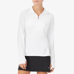 Fila Essentials Half Zip Women's -Hoka Sports Gear Shop 757778 100 1