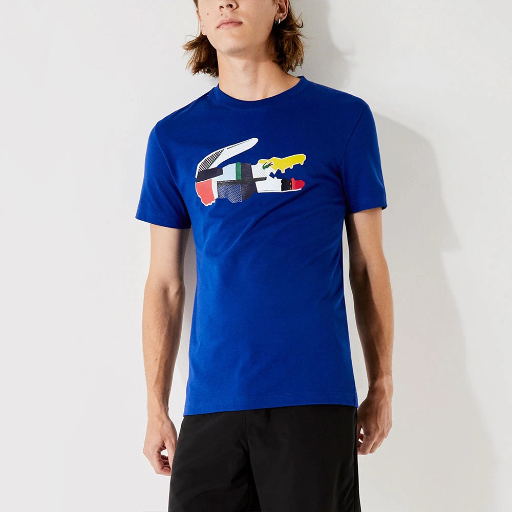 Lacoste Core Performance Printed Tee Men's 5 Lacoste Core Performance Printed Tee Men's - Image 3