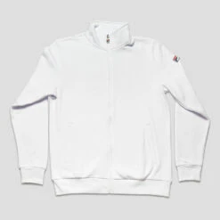 Fila Essentials Match Fleece Full Zip Jacket Men's -Hoka Sports Gear Shop 758067 100 1