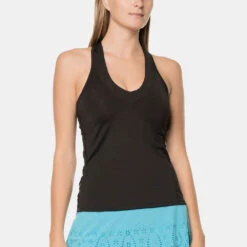 Lucky In Love V-Neck Tank With Bra Women's