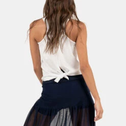 Lucky In Love Tie Back Tank Women's -Hoka Sports Gear Shop 758069 110 2