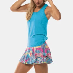 Lucky In Love Tie Back Tank Women's -Hoka Sports Gear Shop 758069 410 1