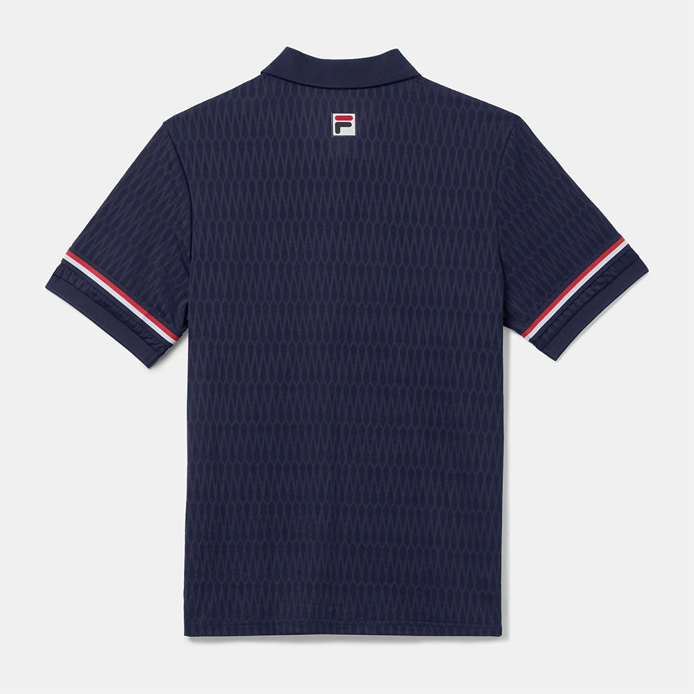 Fila Heritage Essentials Jacquard Polo Men's 5 Fila Heritage Essentials Jacquard Polo Men's - Image 3