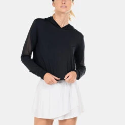 Lucky In Love Cindy Crop Hoodie Women's -Hoka Sports Gear Shop 758278 001 1